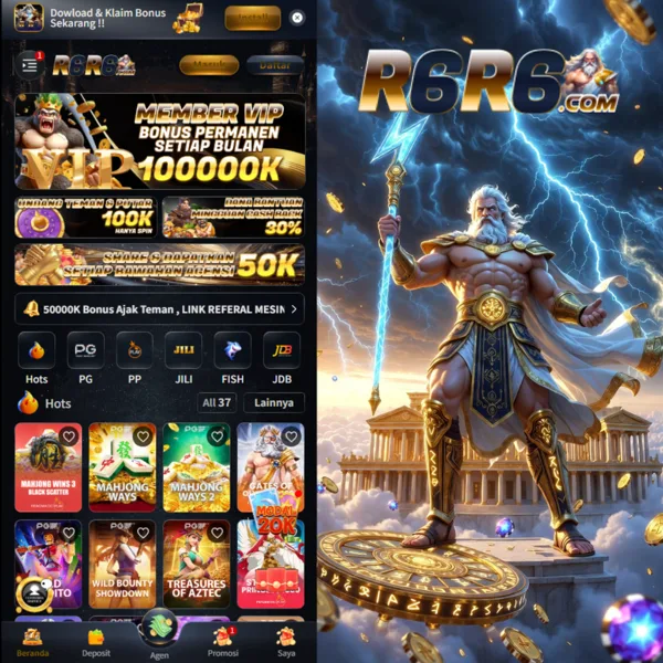 R6R6 Login Resmi APK 2026